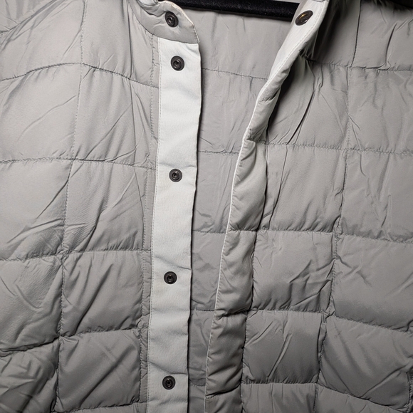 Arc'teryx Men's Rico Shacket Grey 750 Down Snap Front Shirt Jacket | Large - Picture 6 of 12